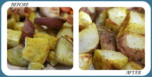 Potato Wedges Collage- No Diets Allowed
