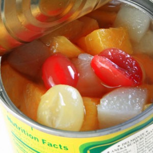 Canned-fruit