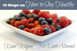 How to Stay Healthy eBook cover 2- No Diets Allowed