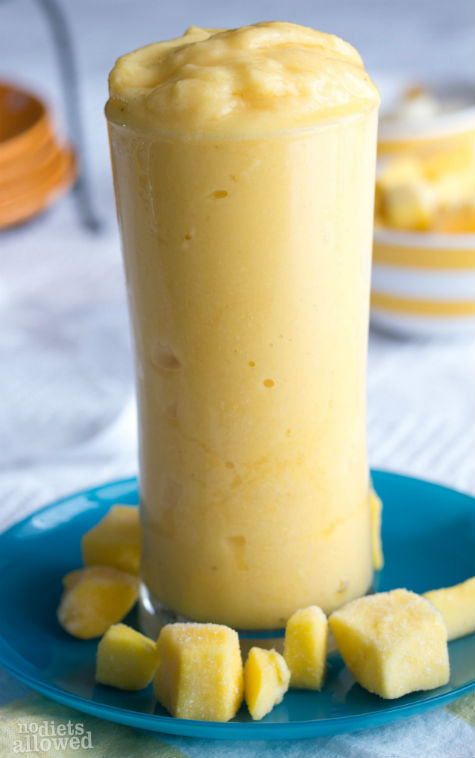 how do you make a mango smoothie- No Diets Allowed