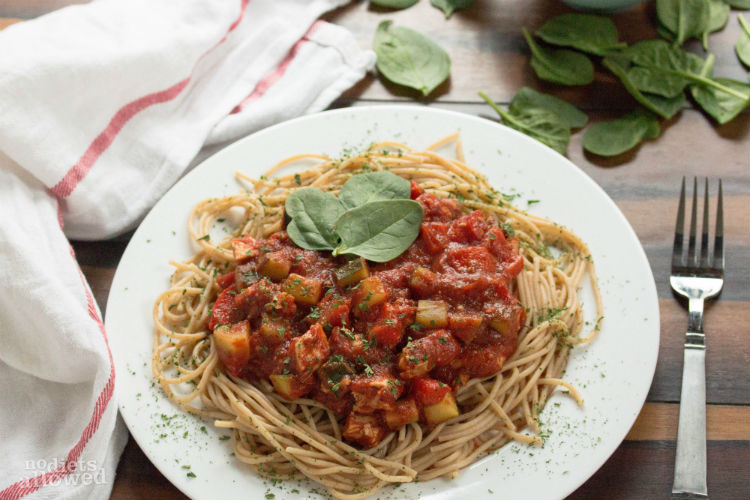 chicken spaghetti recipe - No Diets Allowed