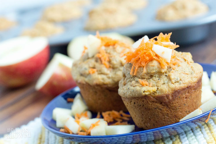 morning glory muffin recipe - No Diets Allowed