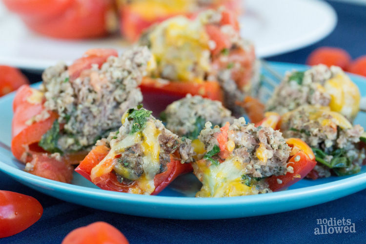 recipe for stuffed bell peppers - No Diets Allowed