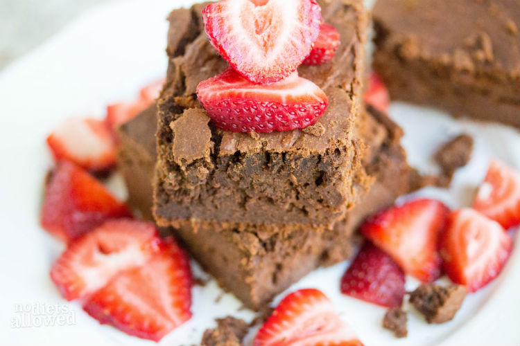 sweet potato brownies - No Diets Allowed