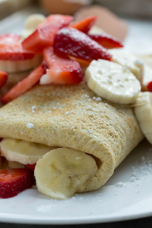basic crepe recipe - No Diets Allowed
