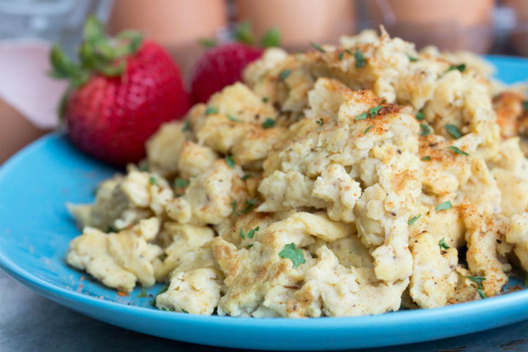 recipe scrambled eggs - No Diets Allowed