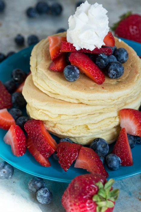 gluten free pancakes from scratch - No Diets Allowed