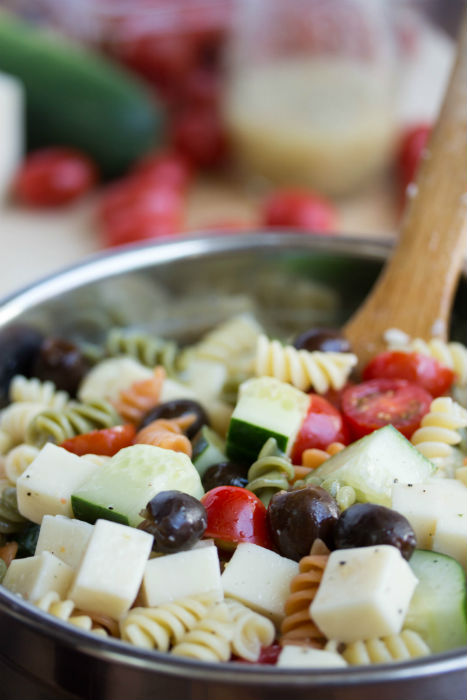 pasta salad italian - No Diets Allowed