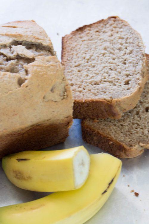 Easy Gluten Free Banana Bread Recipe - No Diets Allowed #Food #Foodie #Bread