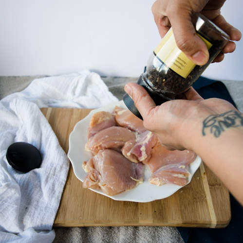 Honey Garlic Glazed Chicken Thighs Prep- No Diets Allowed 