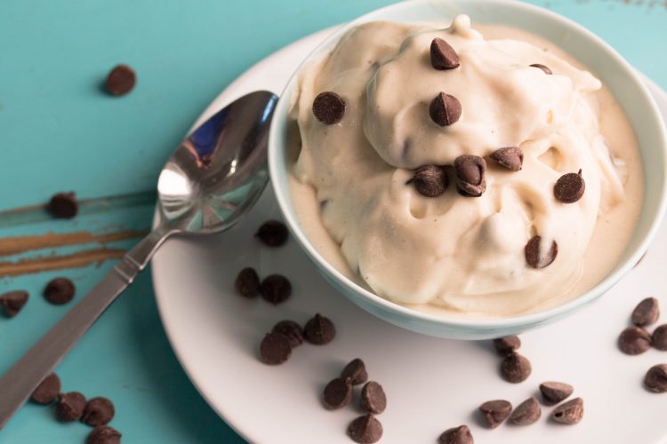 recipe for chocolate chip ice cream - No Diets Allowed