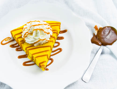 Pumpkin Ricotta Cheesecake Recipe - No Diets Allowed #Food #Foodie