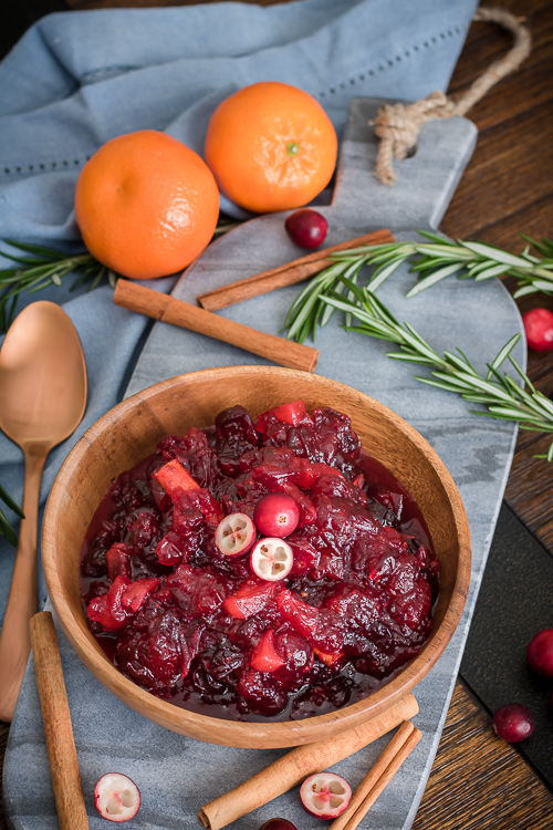 Best & Easy Homemade Cranberry Sauce Recipe - No Diets Allowed #Food #Foodie