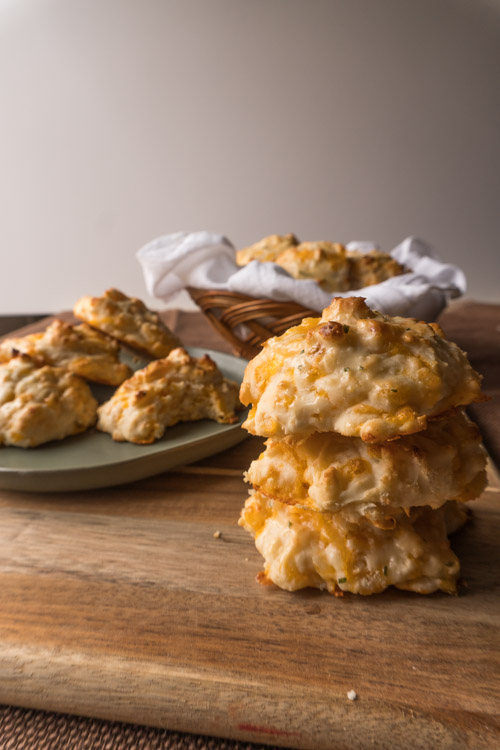 Easy Cheddar Cheese Biscuits - No Diets Allowed #Food #Foodie #Biscuit #Cheddar