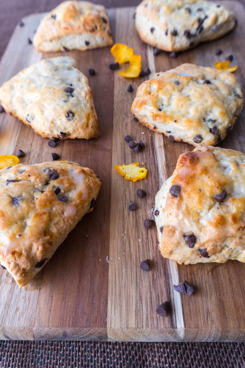 Orange and chocolate chip scone receipe from no diets allowed
