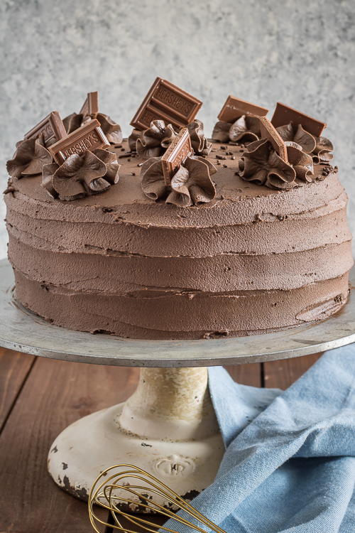 best homemade moist chocolate cake recipe from NoDietsAllowed.com