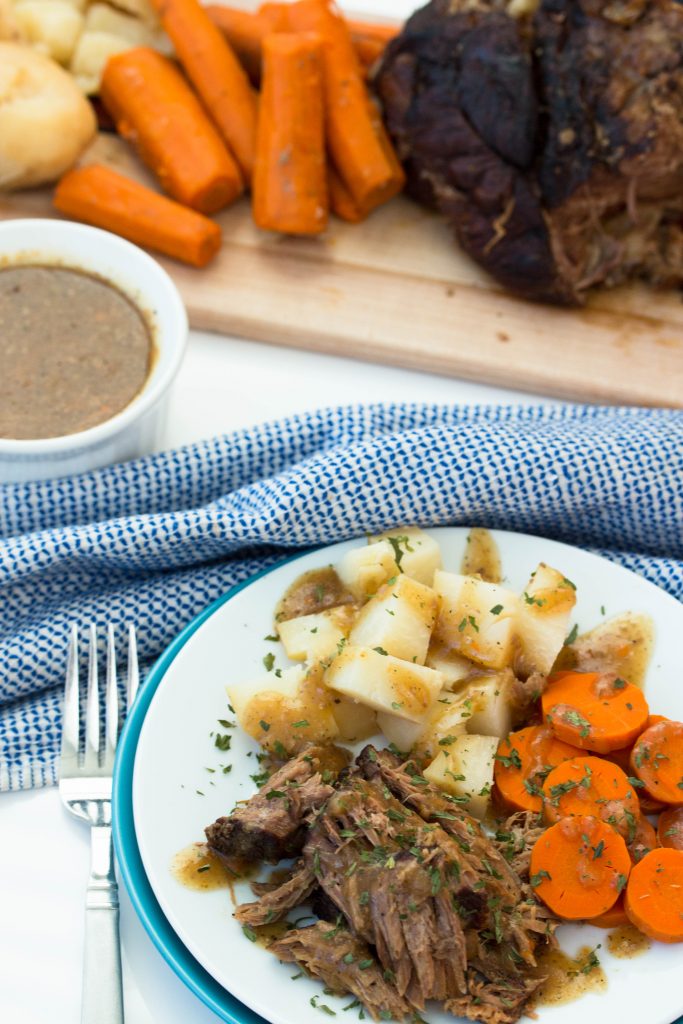 Slow Cooker Roast Beef - No Diets Allowed