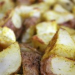 Potato and Sweet Potato Wedges- No Diets Allowed