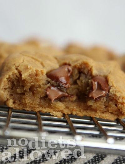 PEANUT BUTTER CHOCOLATE CHIP COOKIE BITES- No Diets Allowed