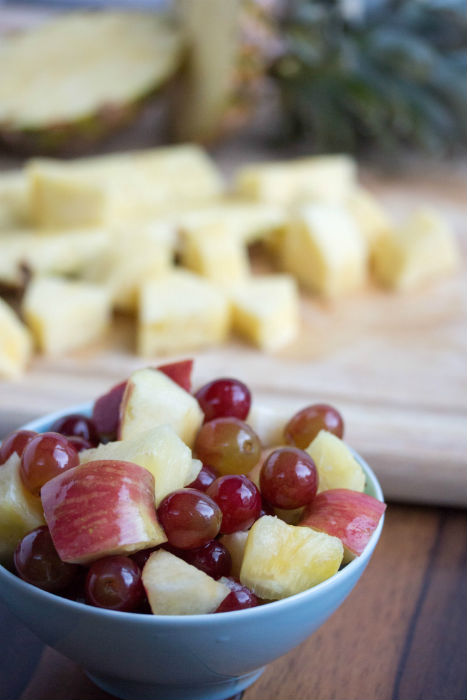 fresh fruit salad - No Diets Allowed
