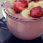 Strawberry Banana Morning Smoothie- No Diets Allowed