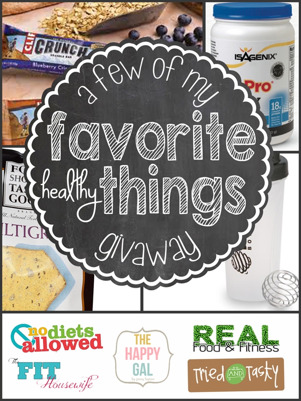‘A Few of My Favorite Healthy Things’ GIVEAWAY!