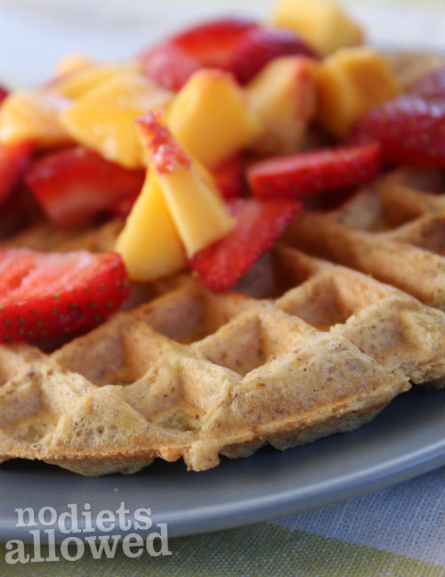 Gluten-free Waffles- No Diets Allowed