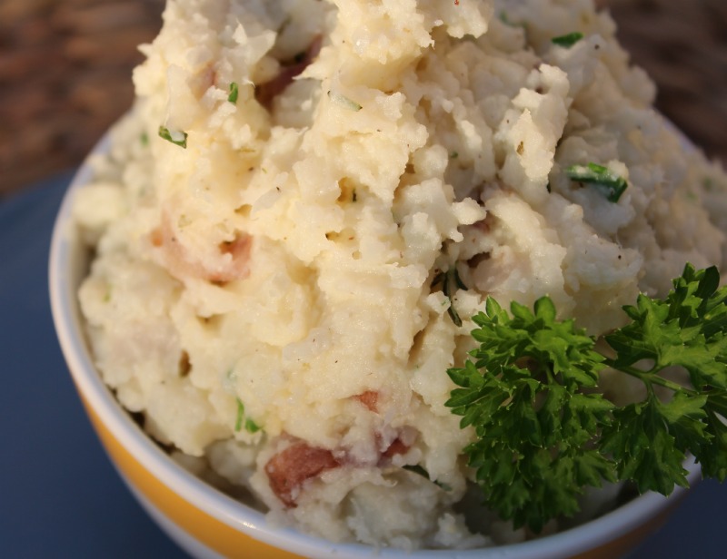 Mashed Potato with Cauliflower- No Diets Allowed