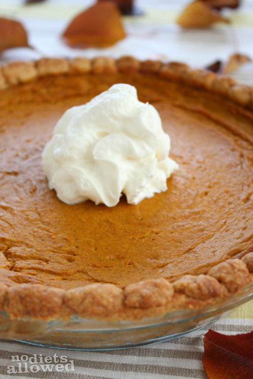 Dairy Free Pumpkin Pie without Egg