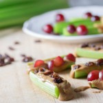 celery with peanut butter- No Diets Allowed