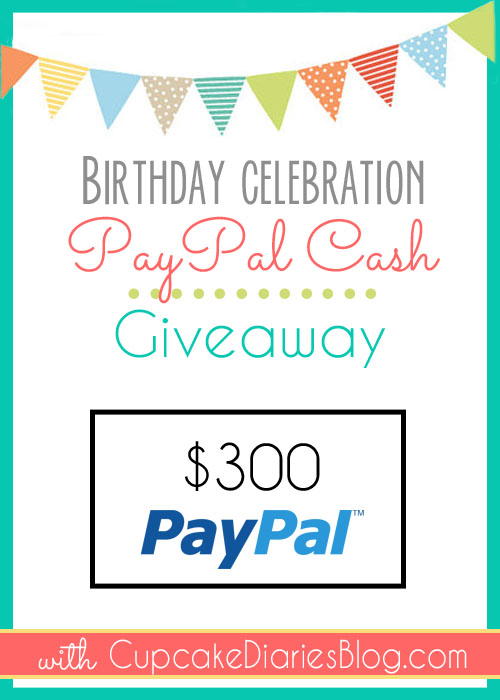 $300 PayPal Cash Giveaway!