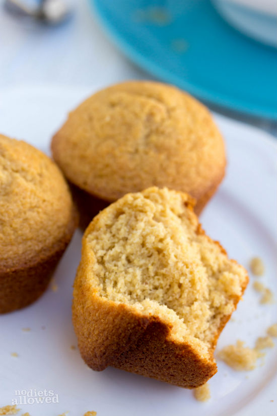 Cornbread Muffins Recipe - No Diets Allowed