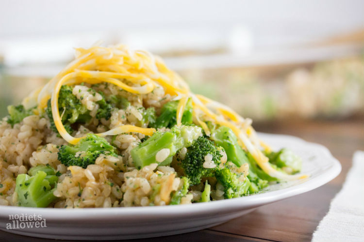 Broccoli, Cheese, and Rice Casserole