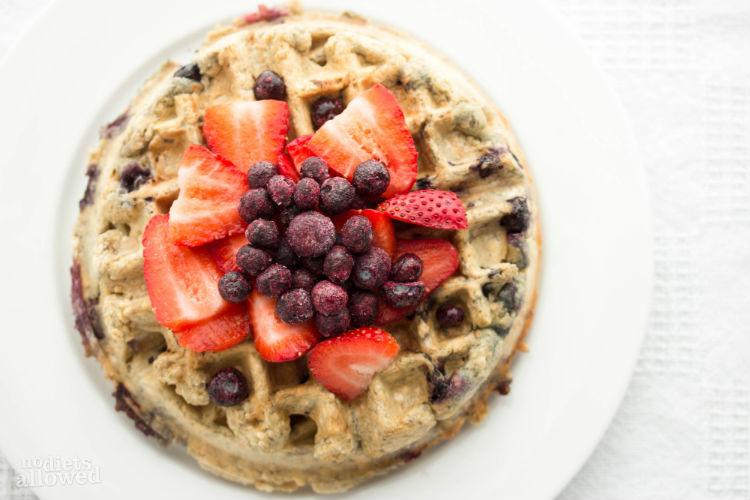blueberry waffles – No Diets Allowed
