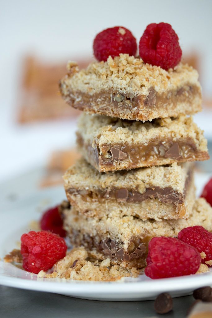 caramel squares recipe - No Diets Allowed