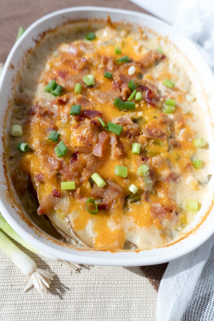 Loaded Scallop Potatoes