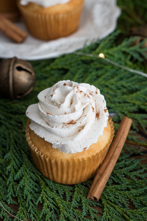 Eggnog Cupcake Recipe