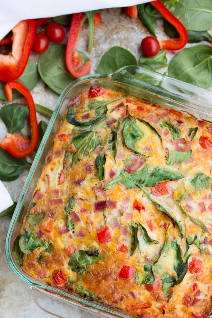 Ham and Egg Casserole