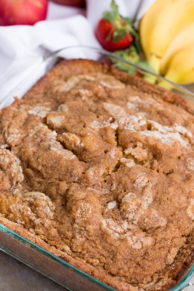 Apple Crumb Coffee Cake - No Diets Allowed