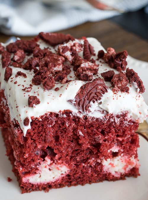 Red Velvet Cheesecake Cake Recipe