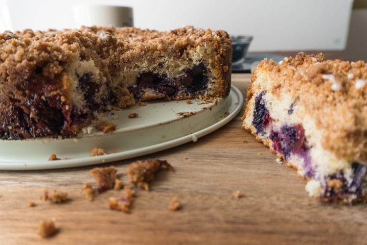 Blueberry Streusel Coffee Cake Recipe