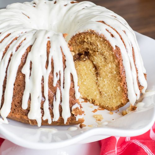 Sour Cream Coffee Cake that is easy to make and taste great. From No Diets Allowed